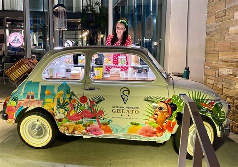 gelateria versace miami|STEFANO VERSACE GELATO .